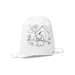 DRAWS. Children's colouring drawstring bag 3